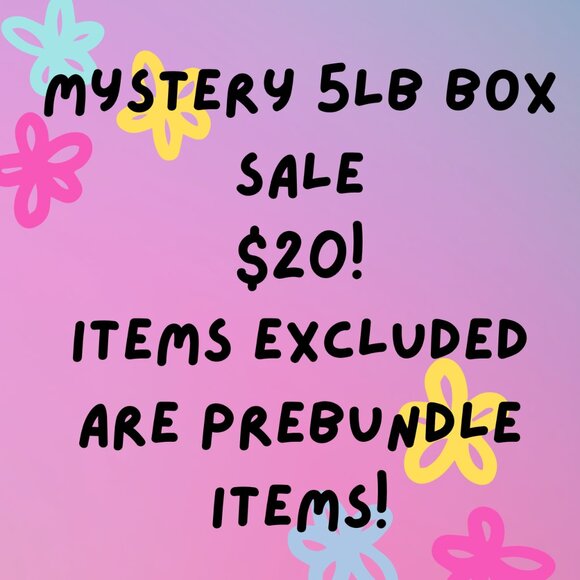 ✨ Mystery Box Up to 5lbs reseller box! ✨ - Picture 1 of 1